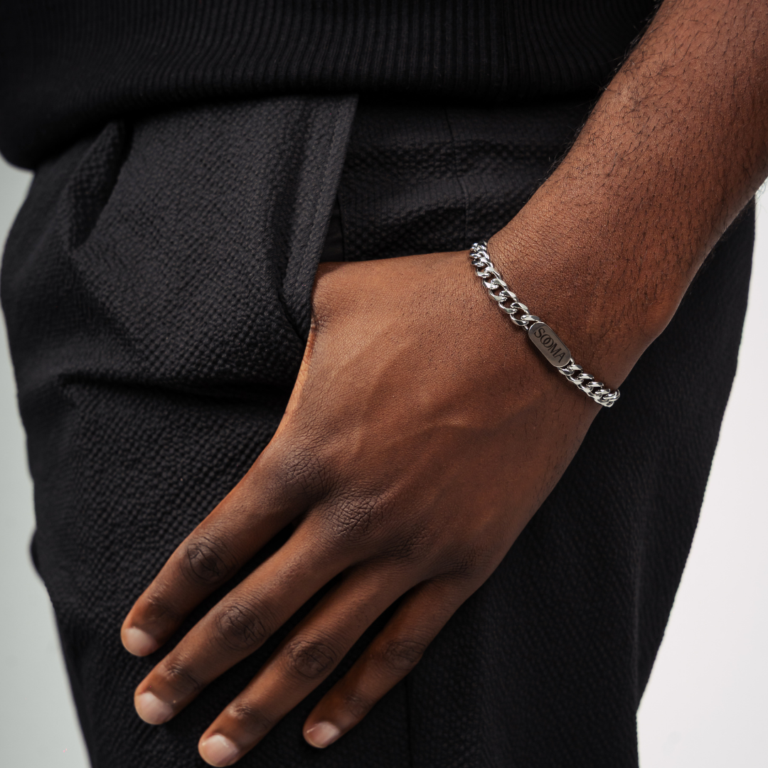 RIVET CUBAN BRACELET