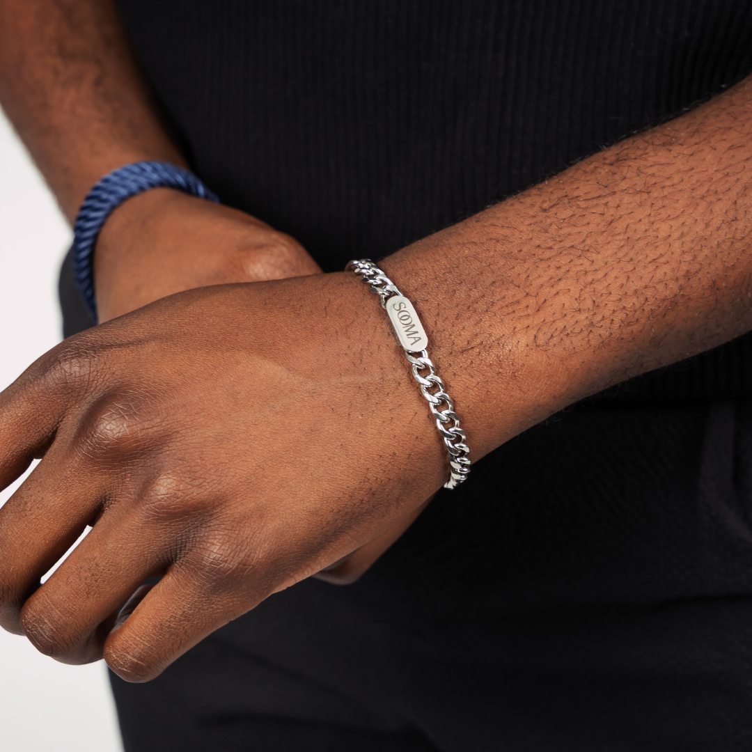 RIVET CUBAN BRACELET